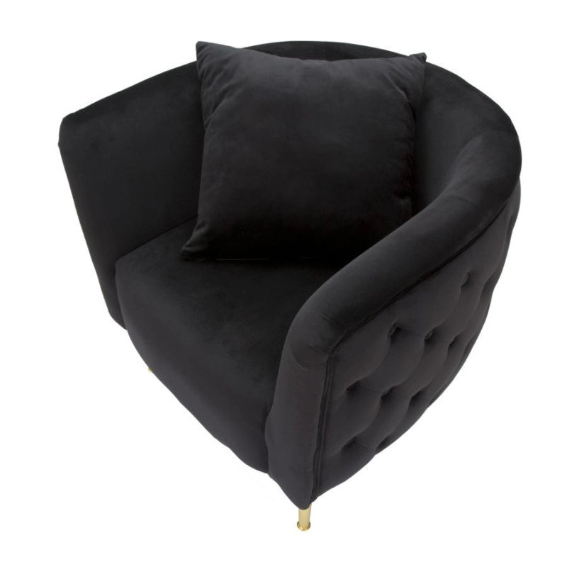 Poltrona Bucarest Nerocm 76x74x71