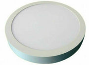 PANNELLO 18W PLAFONIERA faretto LED ROTONDO da ESTERNO luce Calda 3200k - Tech-It