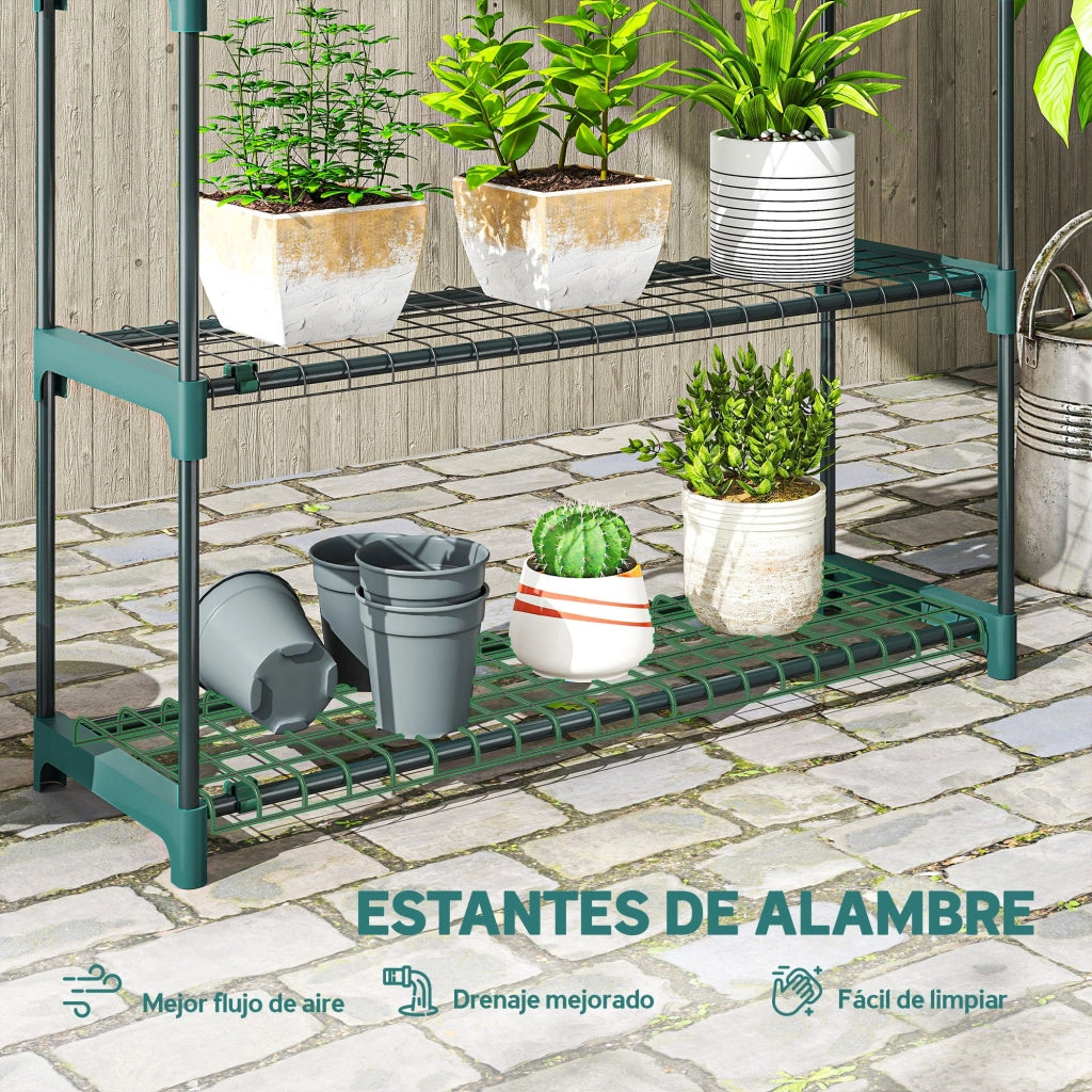 Supporto Piante 4 Livelli ¨C zephmum ¨C Verde