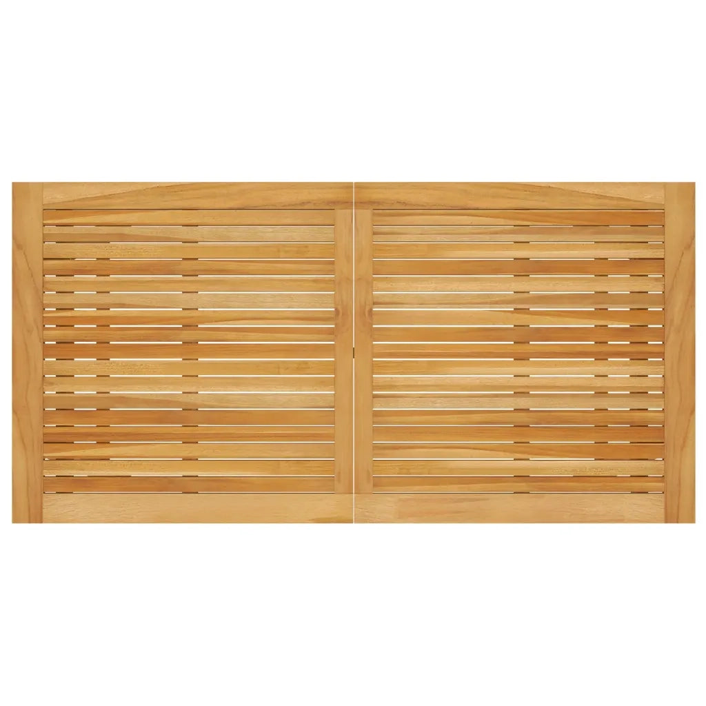 Set Mobili da Pranzo per Giardino 5 pz Marrone 3068774