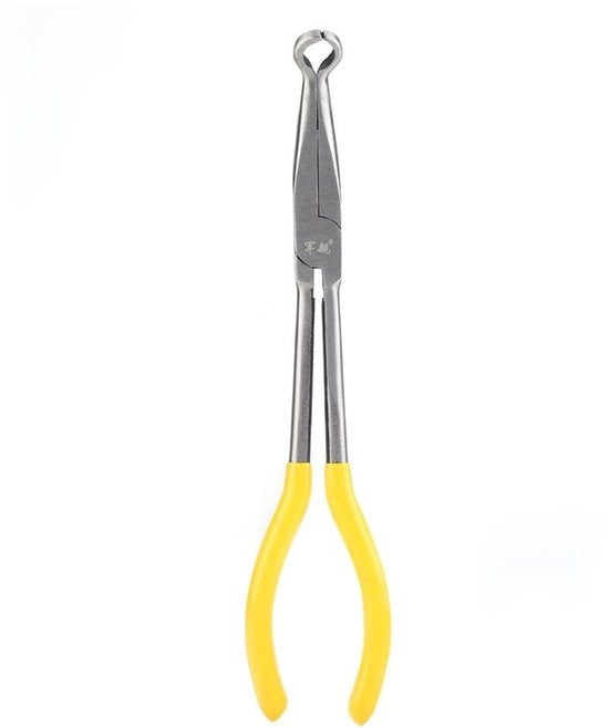 Tang 270mm con Flessibilità 45°/90° - Puntina a Forma di O - Manico Ergonomico - Acciaio di Alta Qualità - Progettato Professionisticamente