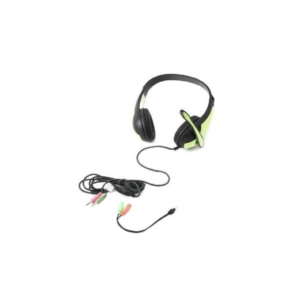 Trade Shop - Cuffia Gaming Con Microfono Per Console Gioco Pc Stereo Controllo Volume Omega -