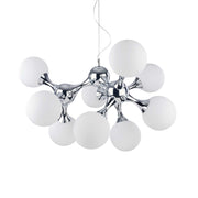 Lampada A Sospensione Nodi Sp9 Bianco Ideal-Lux