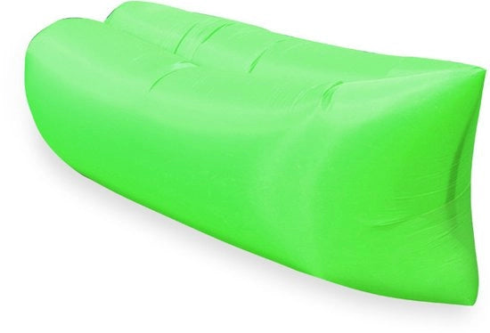 1x Divano gonfiabile da terra - Divano da campeggio, sedia da giardino e letto gonfiabile - Ideale per il campeggio, il festival, la spiaggia, il giardino e il festival musicale - Divano gonfiabile leggero con tasca portatile
