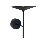 Applique HANA rotonda minimal nera LED 6W 3000K Maxlight