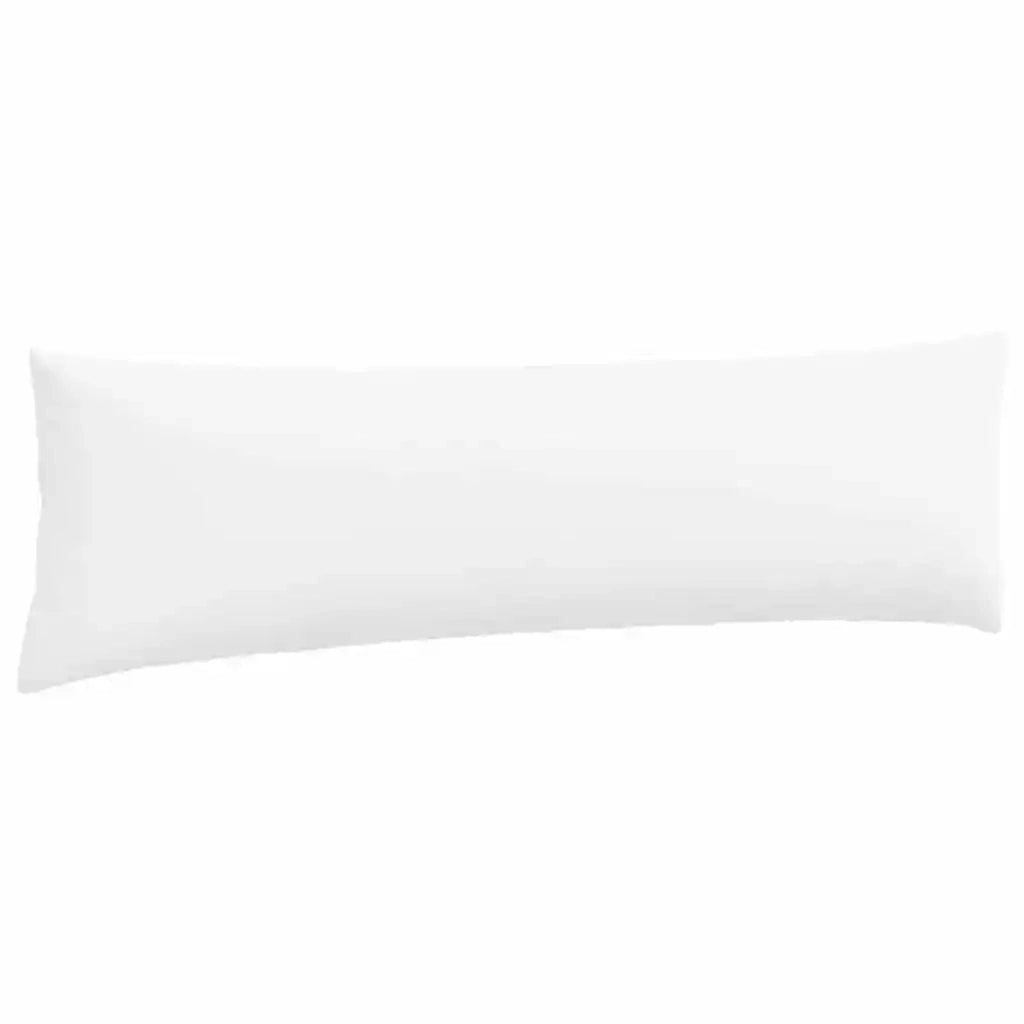 Cuscini da Divano 2 pcs Bianco 145 x 40 cm Tessuto 42013836