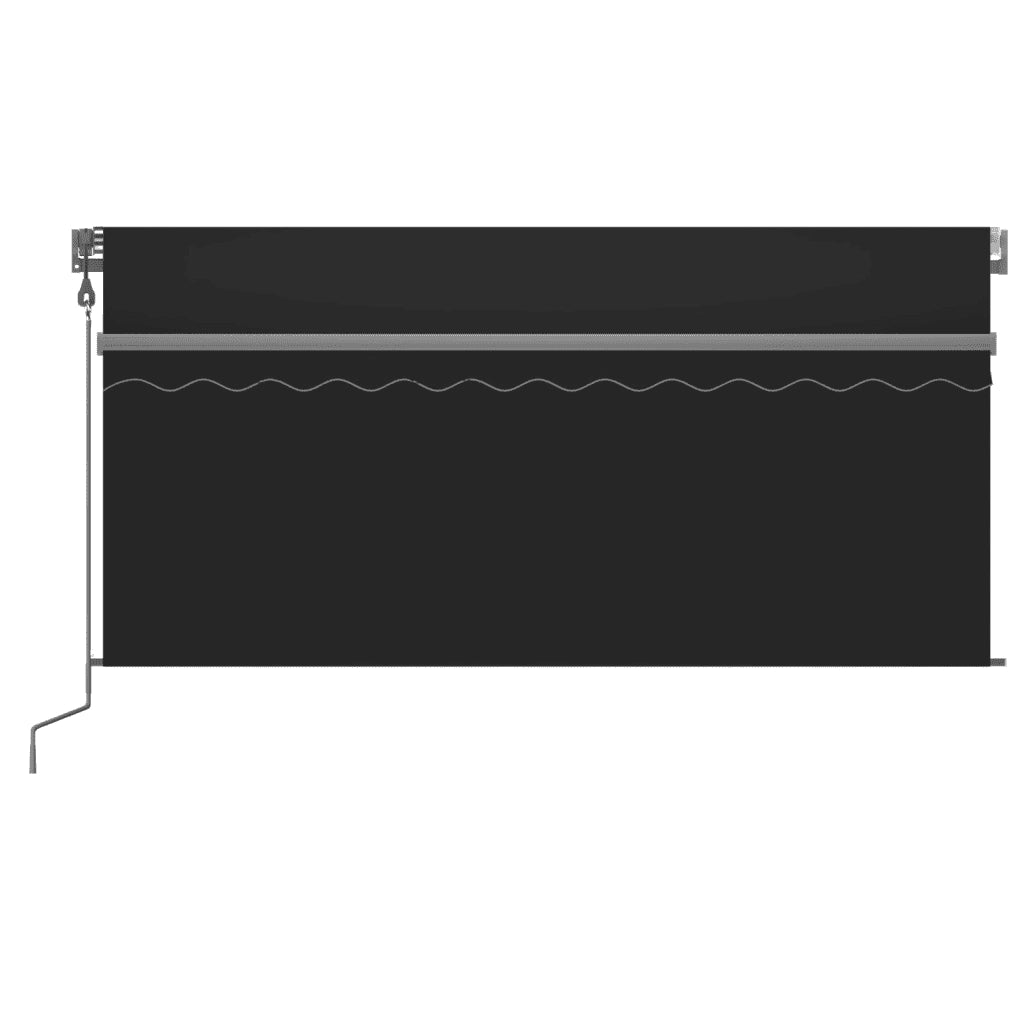 Tenda Automatica Parasole LED Sensore Vento 3x2,5m Antracite 3069394