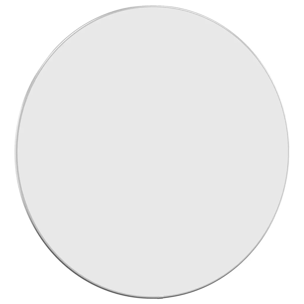 Specchio da Parete | Specchio decorativo Argento ? 60 cm Rotondo