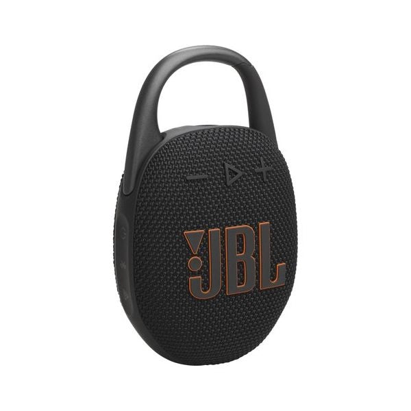 Jbl clip 5 sistema audio portatile waterproof e dustproof con moschettone integrato, nero - JBLCLIP5BLK