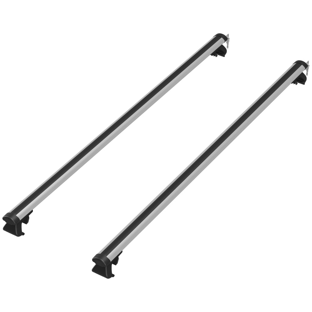 Barre Portabagagli 135 cm ¨C Minimal ¨C Alluminio Argento 120x135 cm