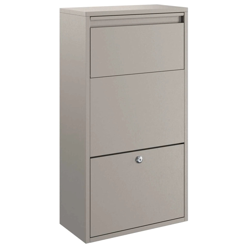Cassetta per pacchi con archiviazione Ruggine 44 x 22 x 82 cm 874925