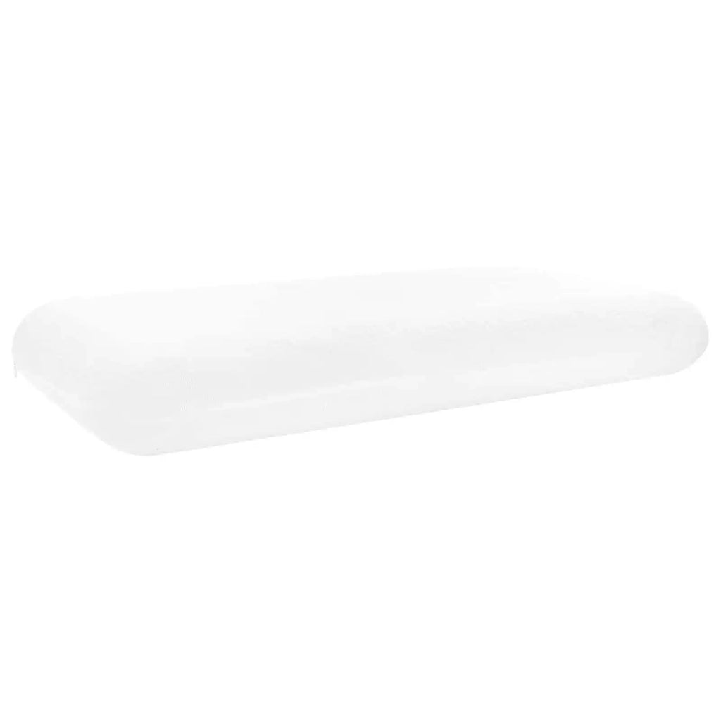 Cuscino da Letto Bianco 74 x 39 x 13 cm Schiuma Memory 42020218