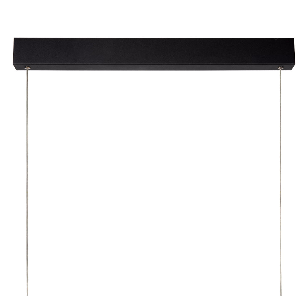 Lampada a sospensione LED moderna nera Raya 36W Lucide