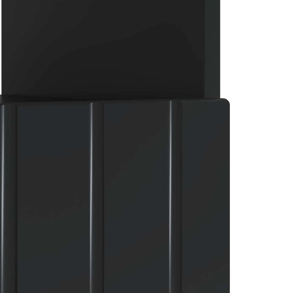 Mobile TV LED Nero Legno ingegnerizzato 896546
