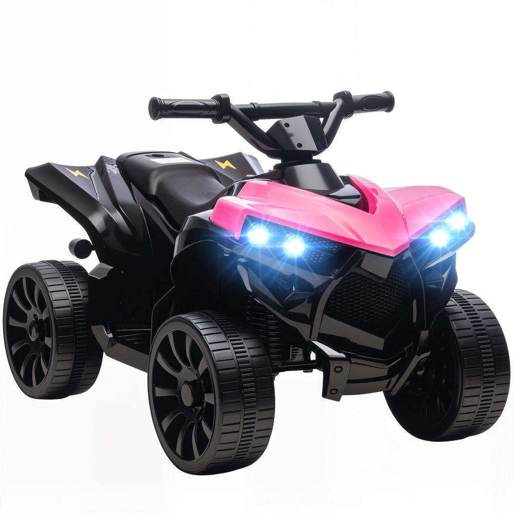 Quad Elettrico per Bambini 6V ¨C Xylo ¨C Rosa con LED e Musica