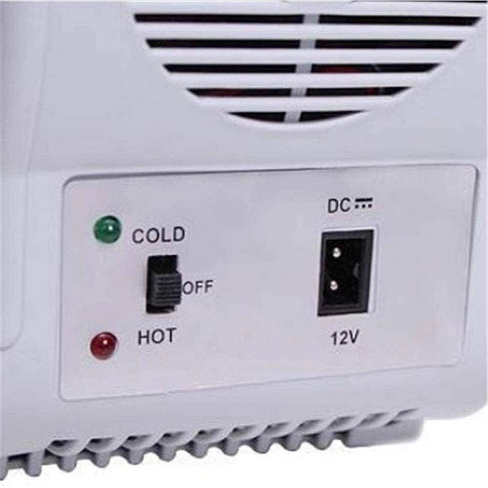 Trade Shop - Mini Frigorifero Portatile 7,5 Litri 12 V Frigo Scaldavivande Auto Barca Camper -