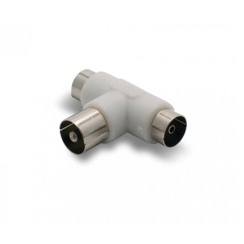 Partitore TV a T 9,52mm 1M/2F