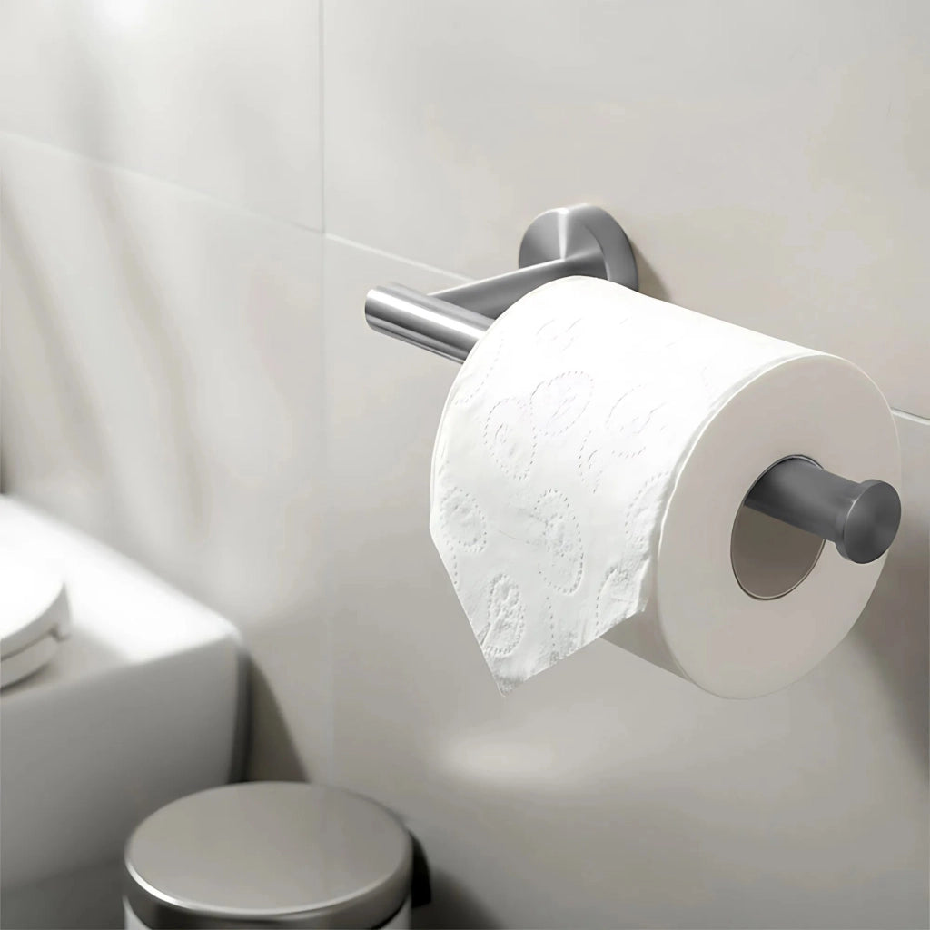Set Accessori Da Bagno Ari Brush Nickel 4 Pezzi