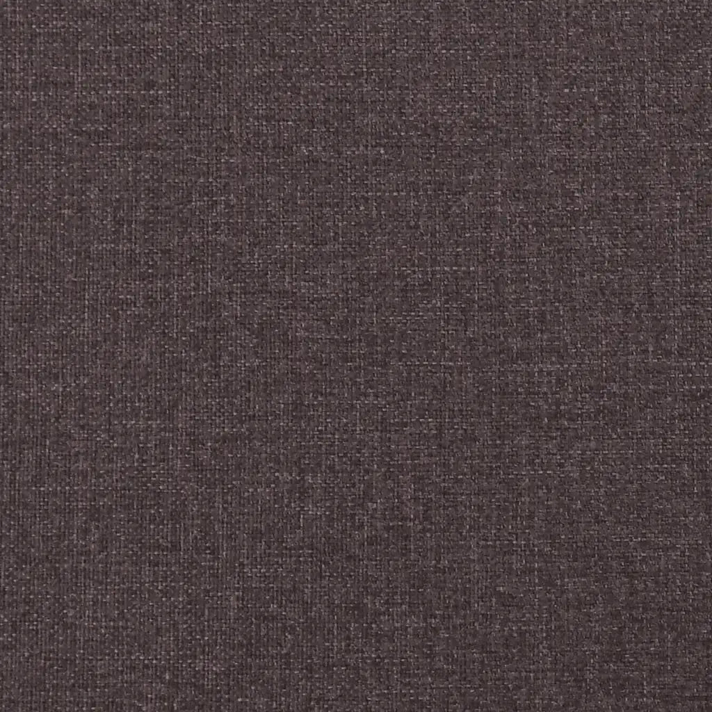 Giroletto senza Materasso Marrone Scuro 120x200 cm Tessuto 3284931