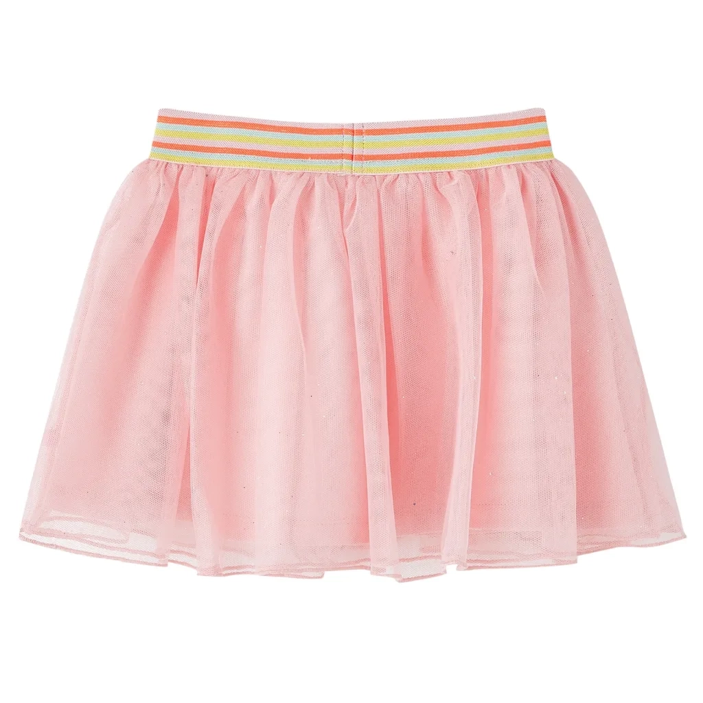 Gonna da Bambina con Tulle Rosa Chiaro 128 CFW9136271
