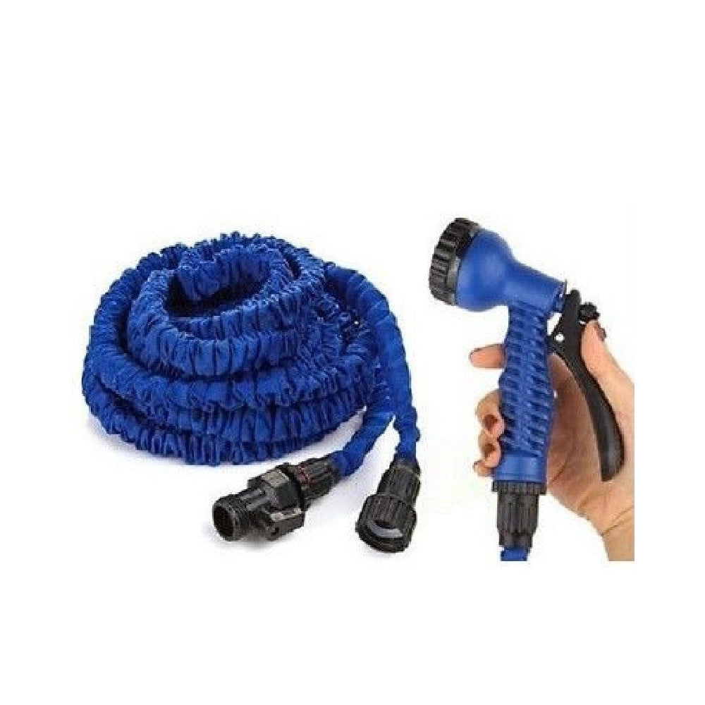 Trade Shop - Tubo Espandibile Annaffiatore Da Giardino Pistola Pompa Flessibile Magico Metri -    -15 Mt   -