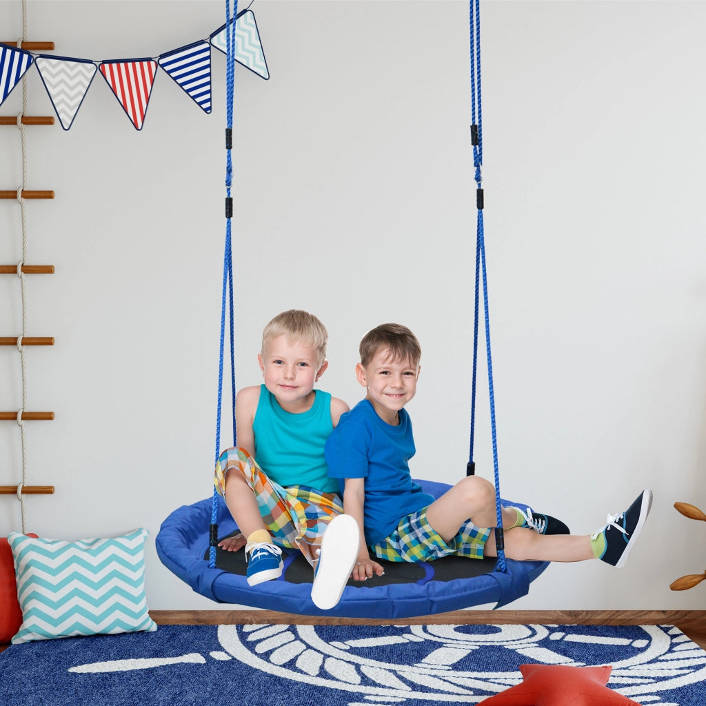 Altalena per bambini ¨C Minimal ¨C 100x180 cm blu