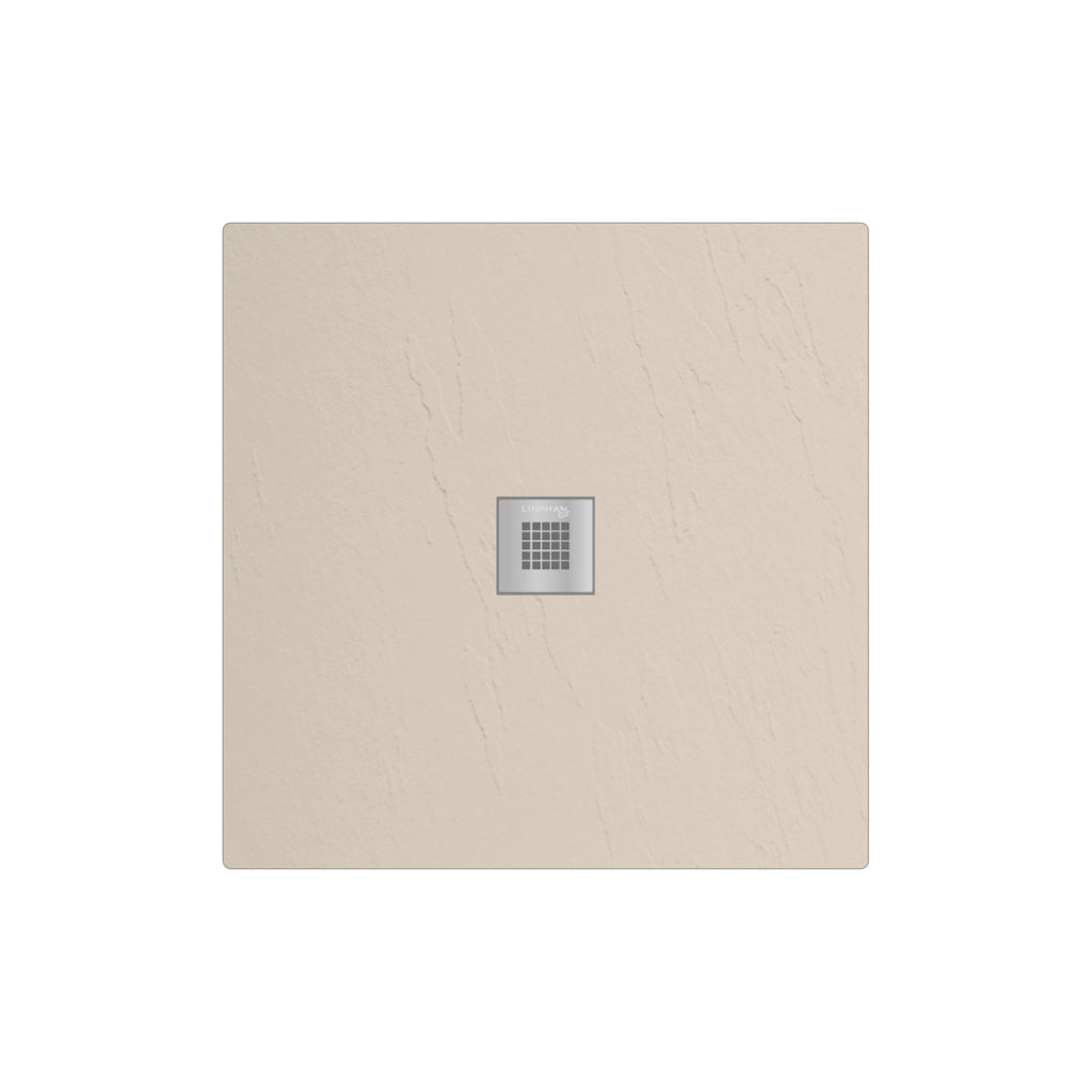 PIATTO DOCCIA MOD. ESTASI QUADRATO- Sabbia - cm 80 x 80- LINPH- pezzi 1