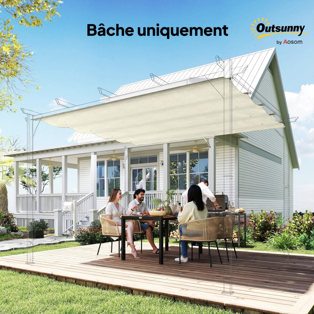 Telo per Pergola ¨C Minimal ¨C Grigio 300x200 cm