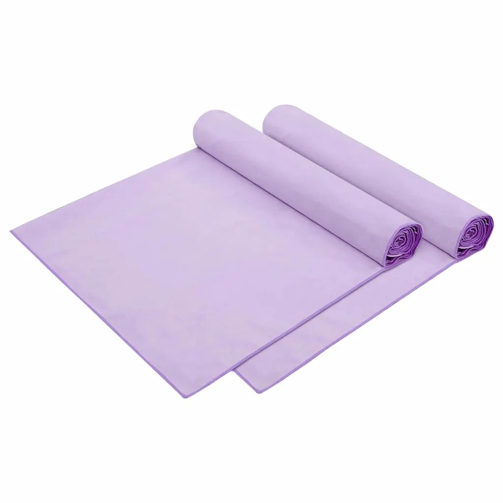 Asciugamani per lettino 2 pz | Teli per bagno Viola 210 x 75 cm