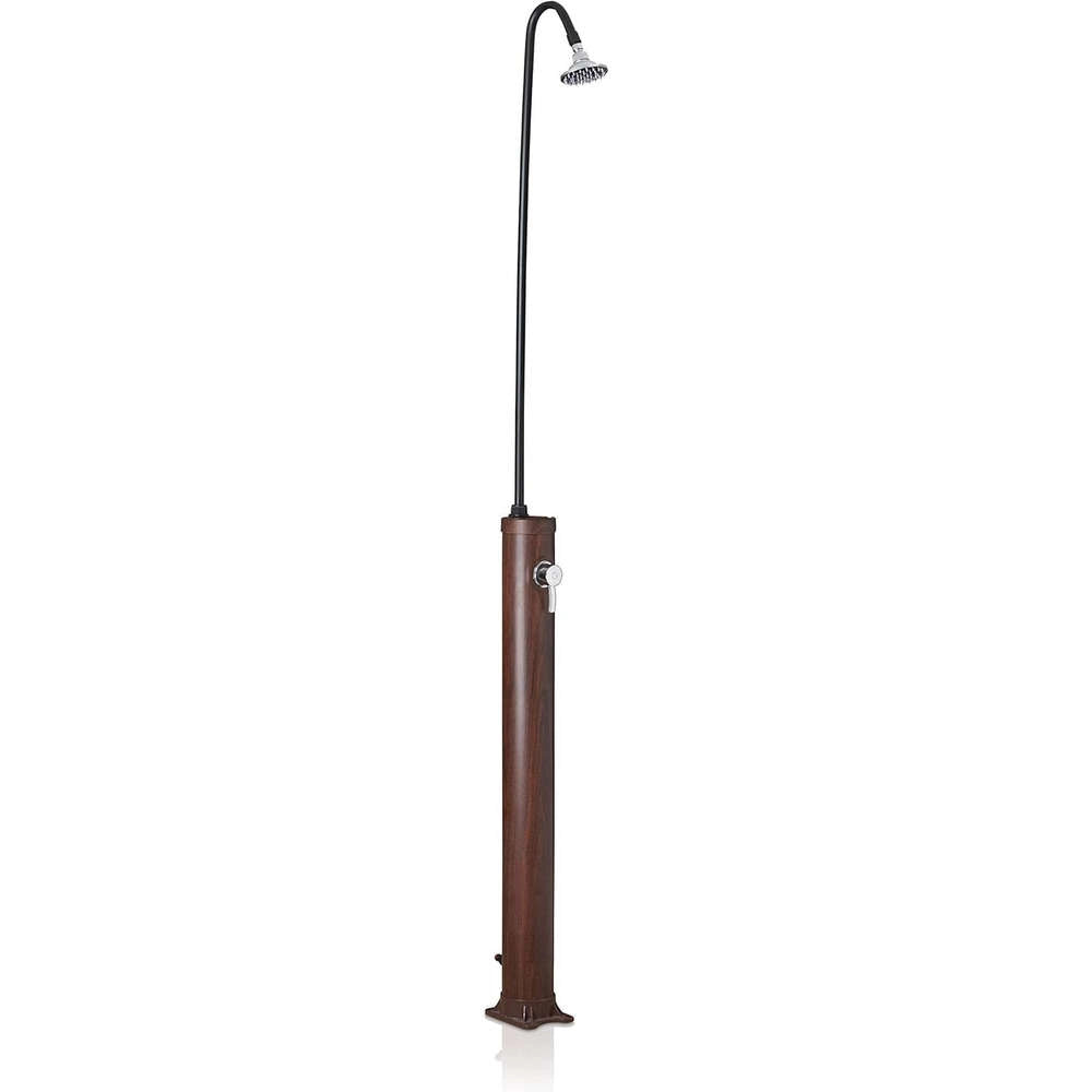 Doccia Solare da Giardino per Piscina 9 Litri Legno Gre AR1010W
