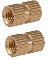 Ferraglio a vite a cartella - M2,5 x 3,8 x 4 mm - Ottone - Per legno e plastica - 80 pezzi