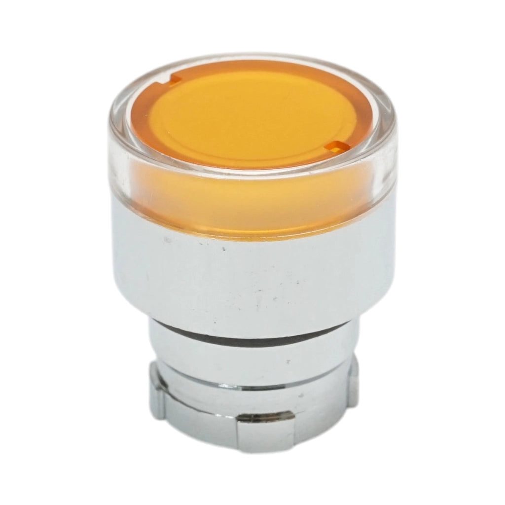 Testa del pulsante di comando illuminata gialla Ø 22mm LAY5 Breckner Germany