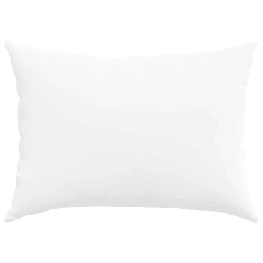Cuscini da Divano 2 pz-Set di 2 Cuscini per Sofa Bianco 70 x 50 cm Tessuto