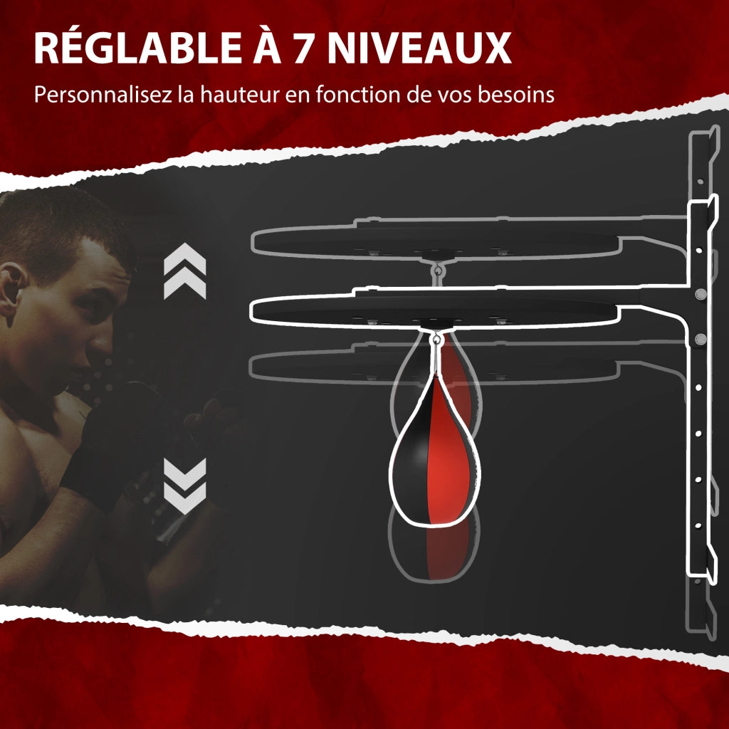Sacco da boxe con supporto a muro ¨C Minimal ¨C regolabile 360¡ã