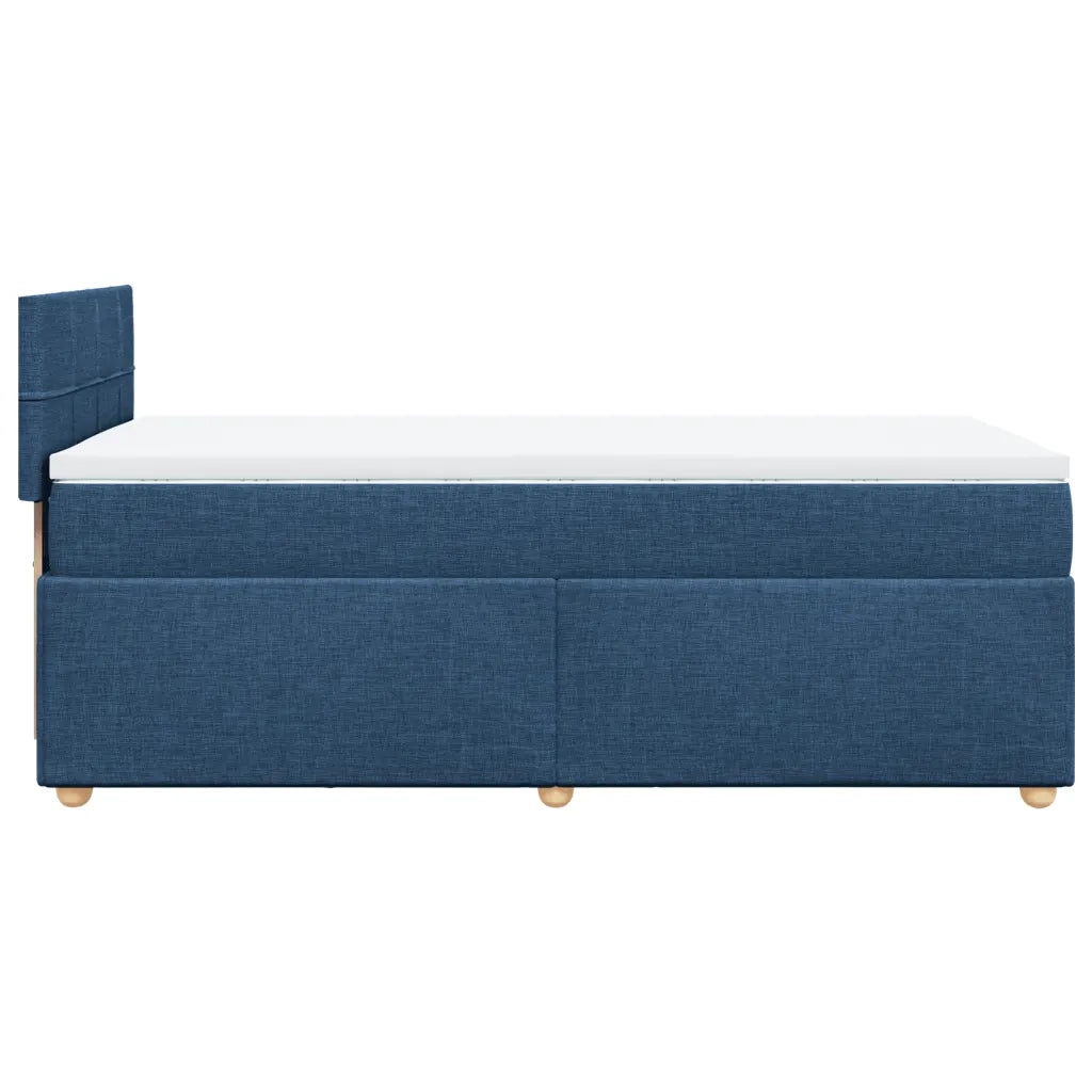 Giroletto a Molle con Materasso Blu 90x200 cm inTessuto 3286569