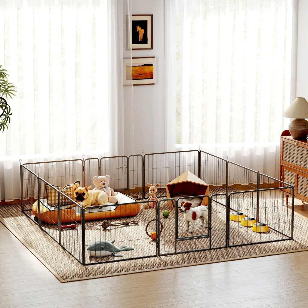 Recinto per animali modulabile ¨C Minimal ¨C 80x60 cm grigio