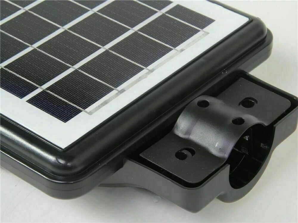 Lampione led slim con pannello solare 30w luce fredda 6500K