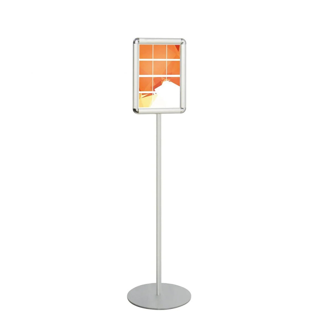 Porta Comunicazioni con Cornice A4 - Monofacciale Alluminio