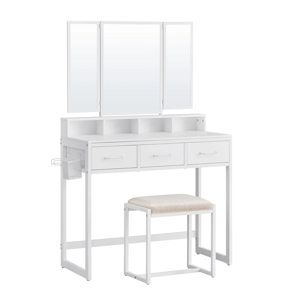 VALORA Toeletta con specchio e sgabello - RVT004W14