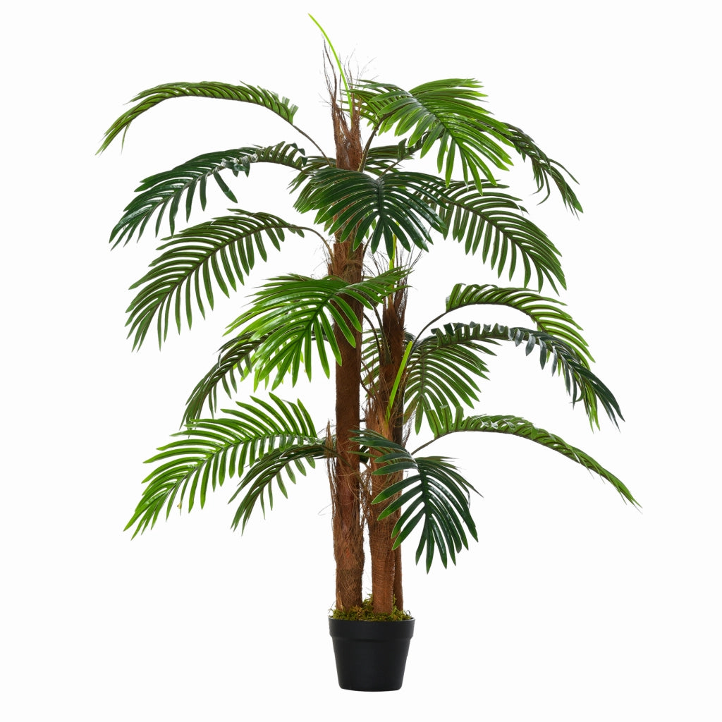 Albero Artificiale Palma ¨C zephmum ¨C Verde 1.2m con Vaso