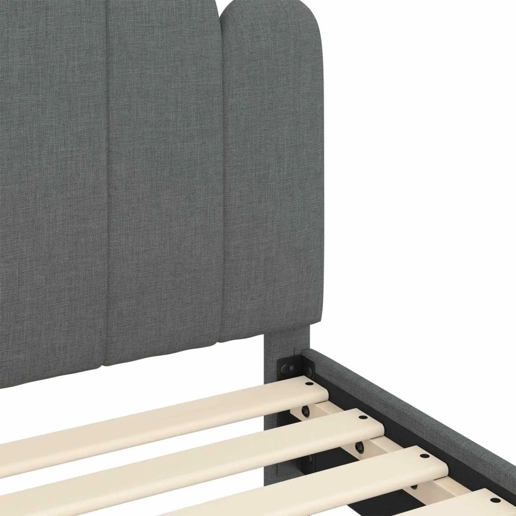 Struttura letto bambini con testata Grigio scuro 90 x 200 cm 42011060