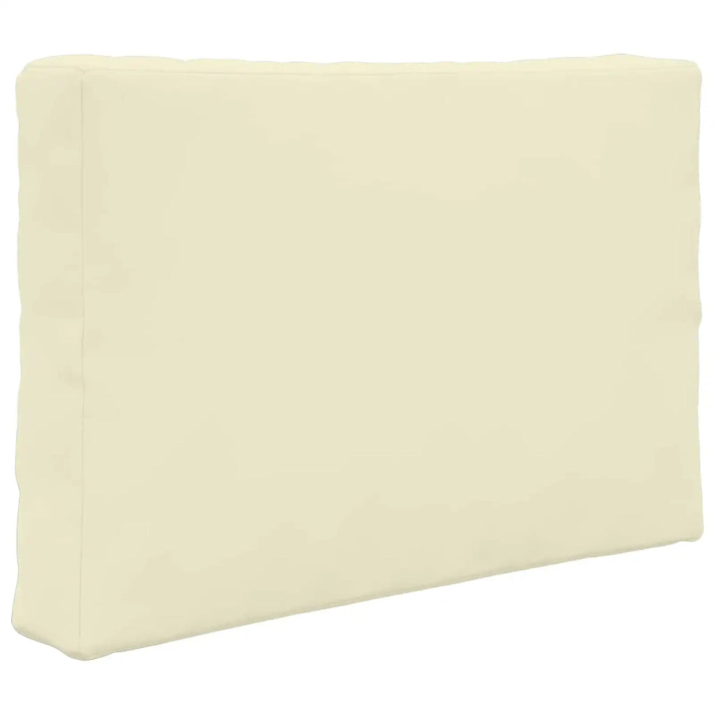 Cuscino per divano da esterno 2 pcs Crema Poliestere 900712