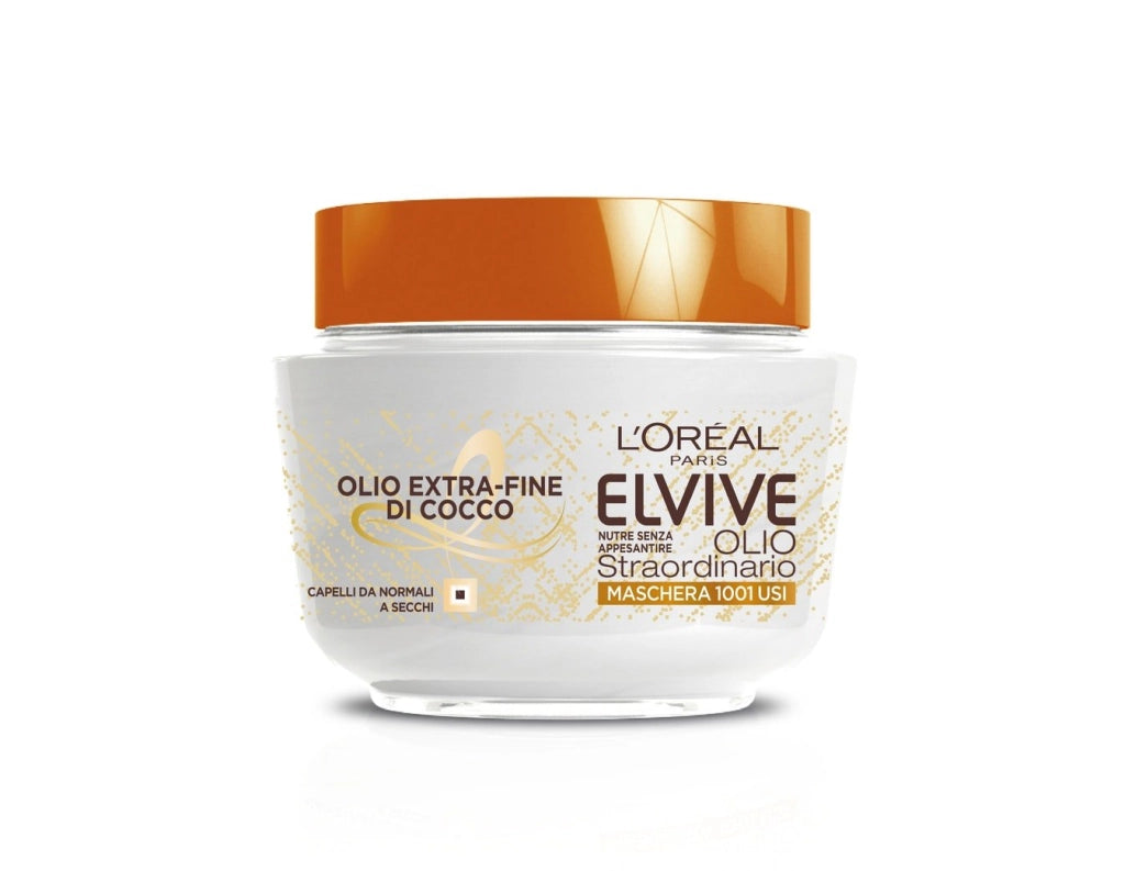 ELVIVE MASCHERA PER CAPELLI DA 300ML OLIO STRA COCCO