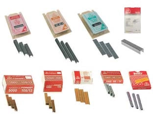 PUNTI E CHIODI PER FISSATRICI- - 108/13 mm.11,2x7,8 blister da pz.840 - 1 blister MAESTRI