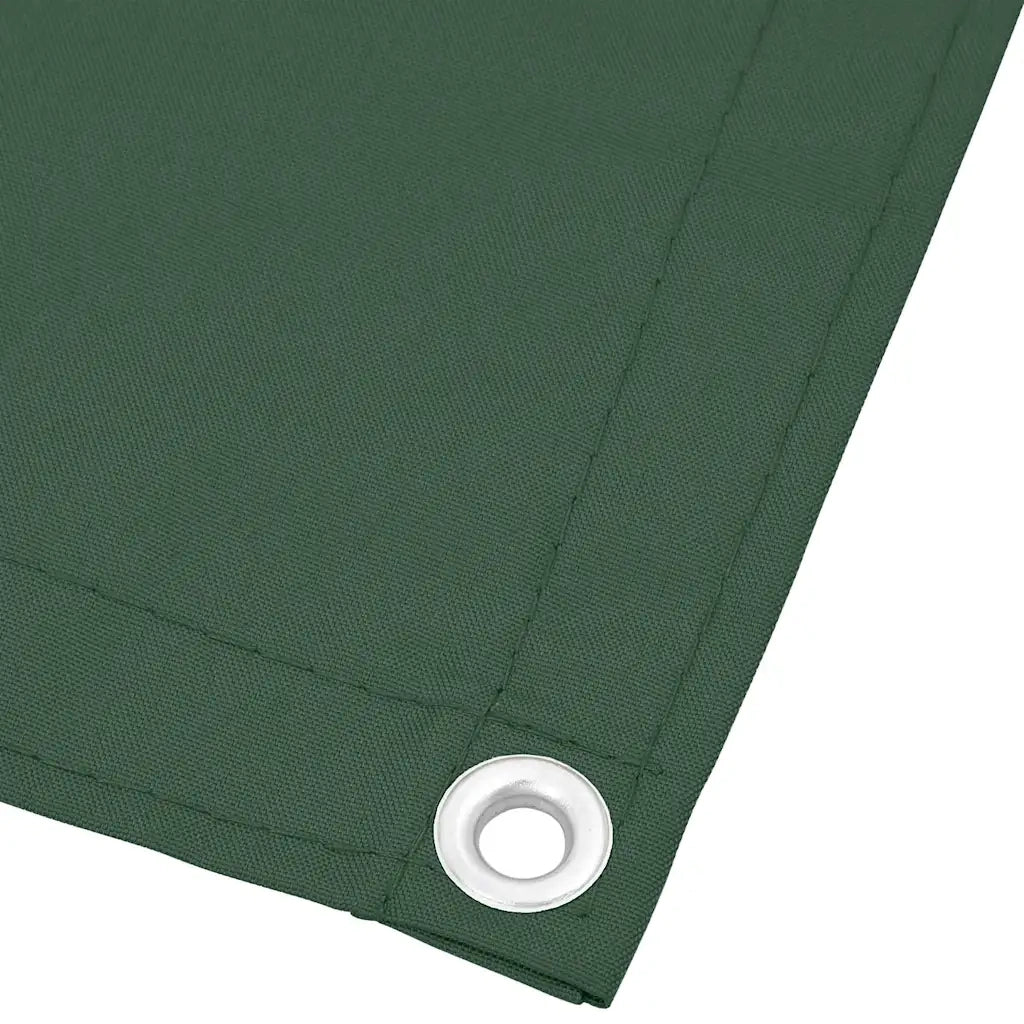 Schermo da balcone | Paravento Balcone Verde Scuro 75x800 cm 100% Poliestere Oxford
