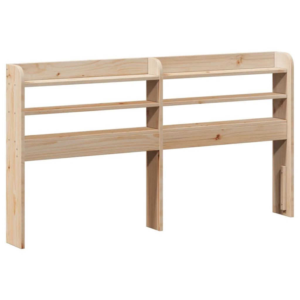 Letto senza Materasso-Struttura Letto 150x200 cm in Legno Massello di Pino 713495