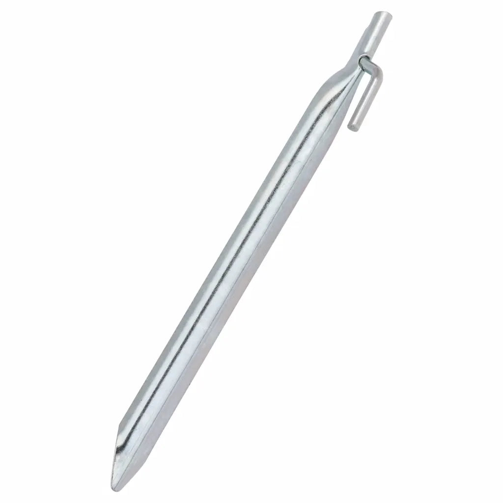 Picchetti Tenda 24 pz a Forma di V 24 cm ?20 mm Acciaio Zincato CFW2160282