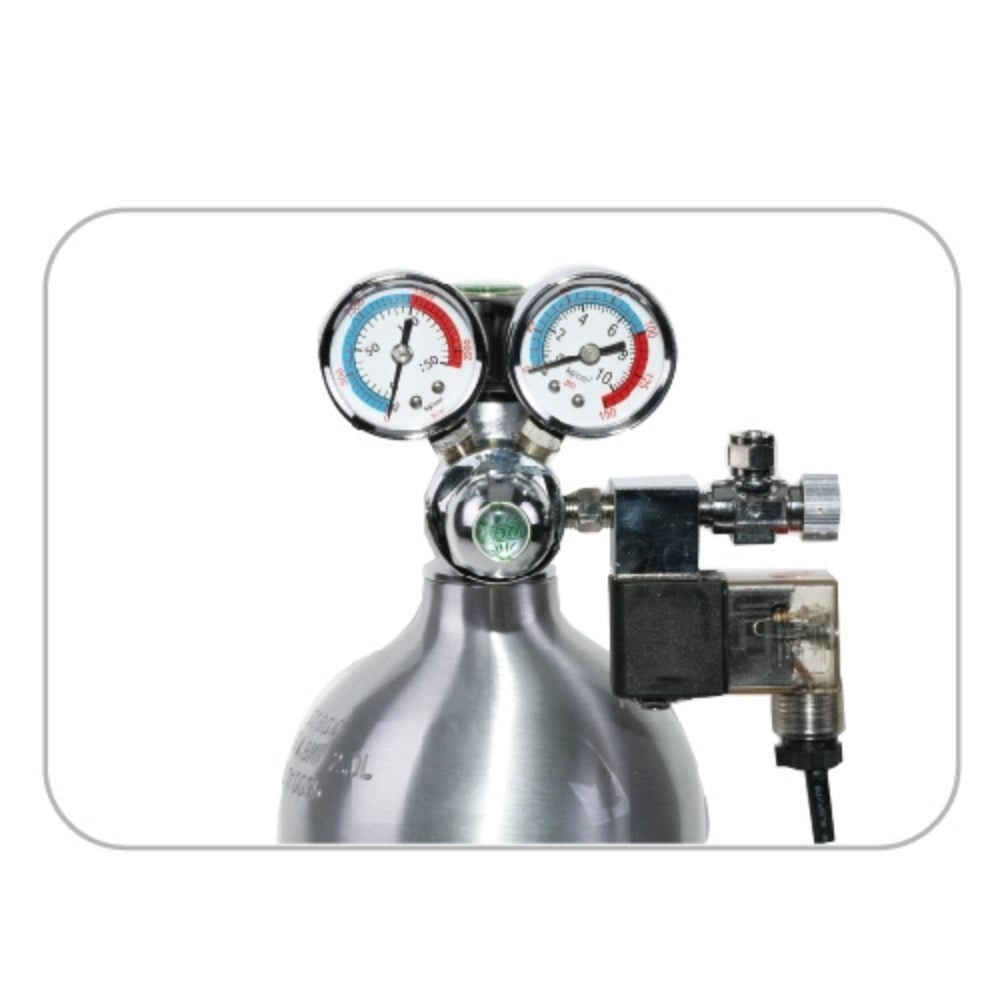 Ista Standard CO2 Controller - Riduttore di Pressione con Elettrovalvola per Bombole Ricaricabili