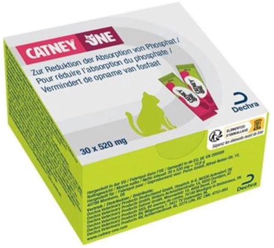 Aumento del peso 30 x 520 mg - Sostegno alla funzione renale - Specifiche finalità nutrizionali - Riduzione dell'assorbimento di fosfato - Consigli del veterinario