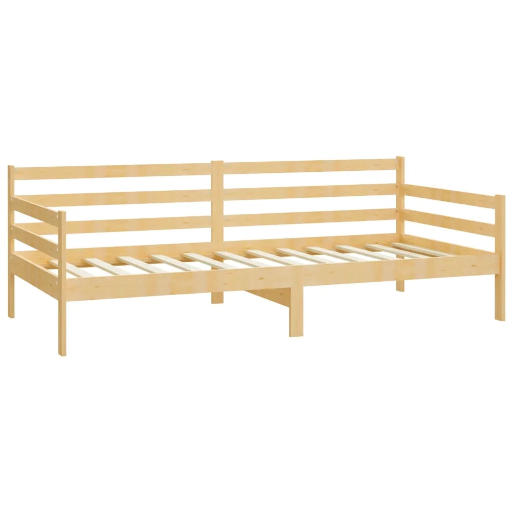 Divano letto | Sof¨¤ letto | Letto singolo con Materasso 90x200 cm Legno Massello di Pino
